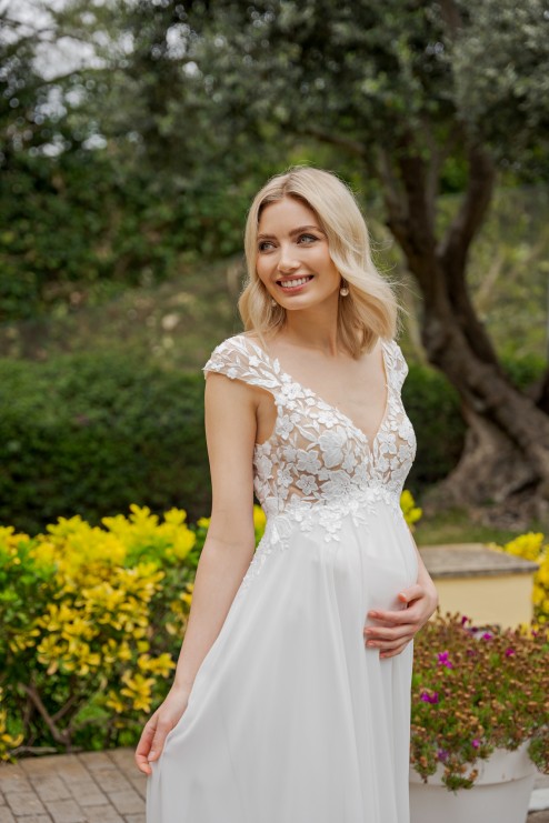 Umstandsbrautkleid 75463 – Bild 2