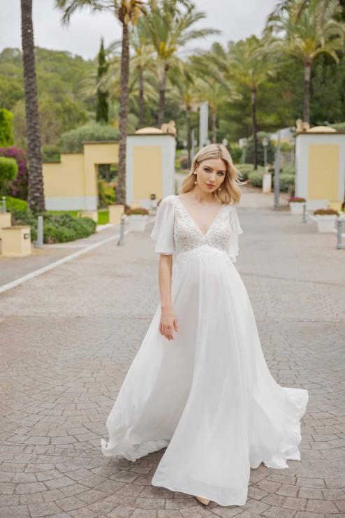 Umstandsbrautkleid 75980