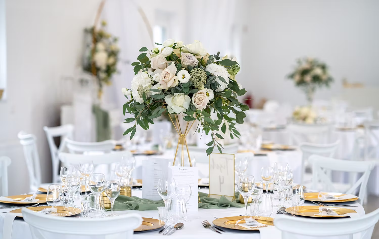 Nostalgia-Tischdekoration