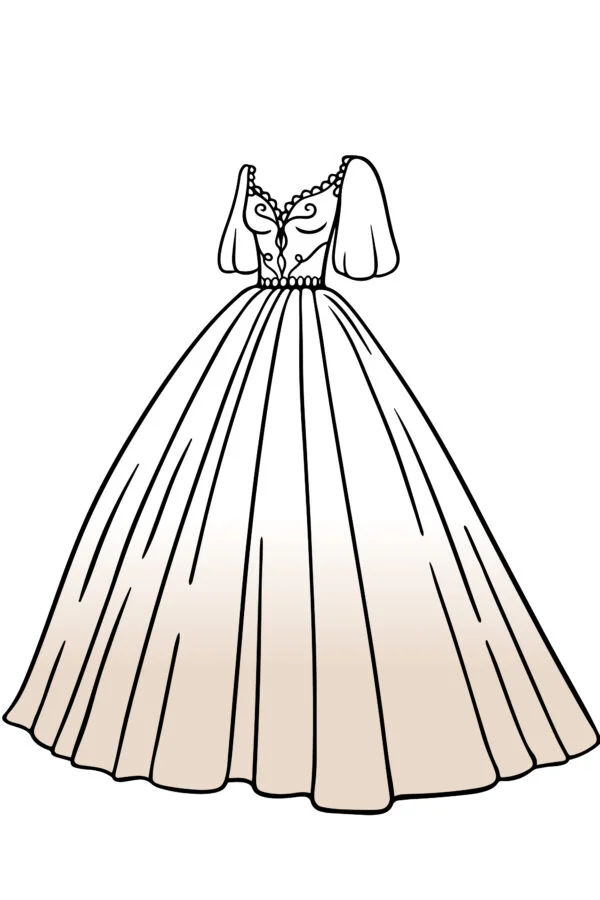 Prinzessin Brautkleid